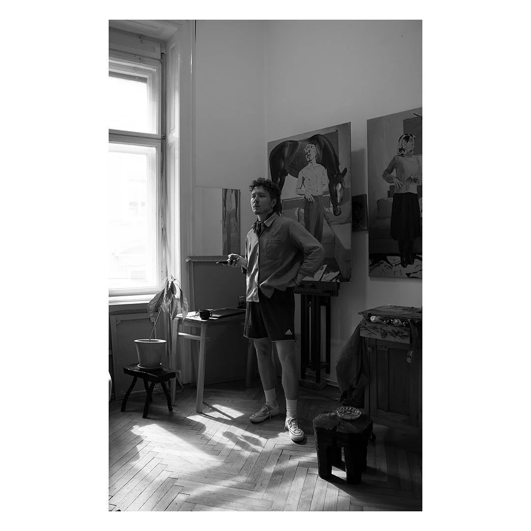 in my studio, aka bedroom