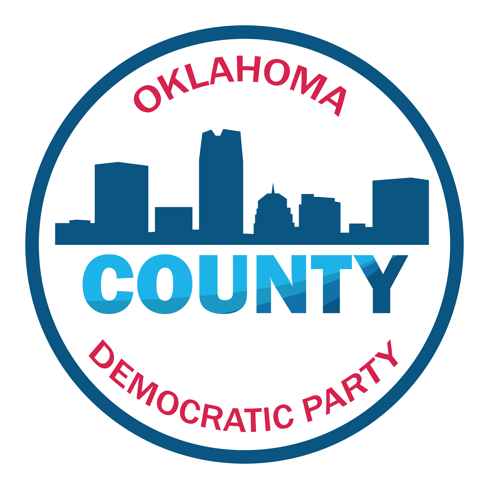 Oklahoma County Democratic Party logo.