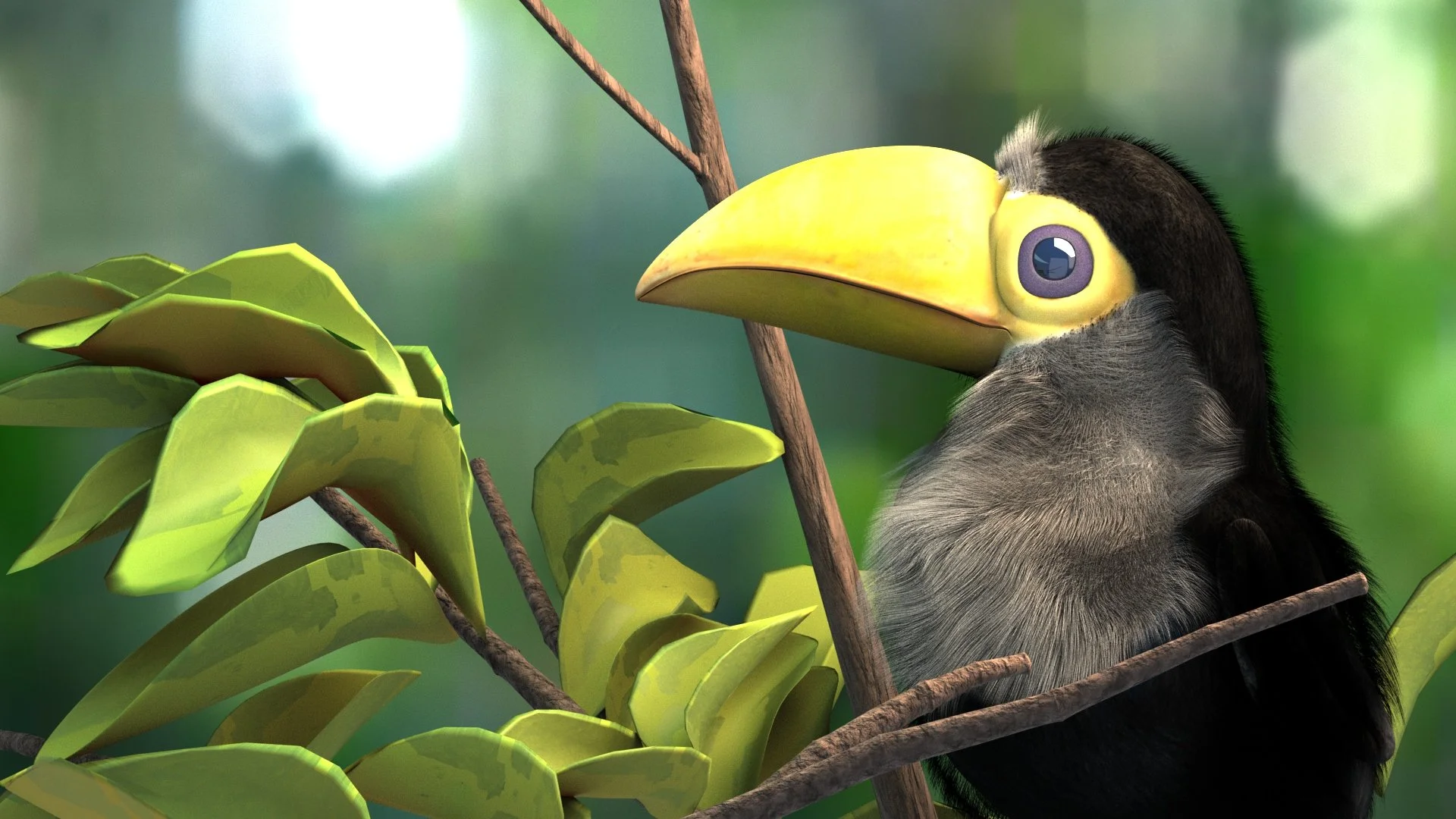 Toucan (Academy of Animated Art Model)