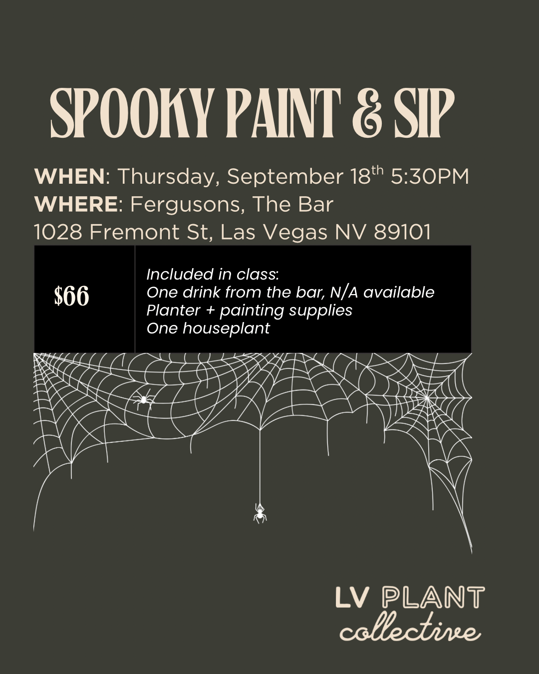 Spooky Paint & Sip