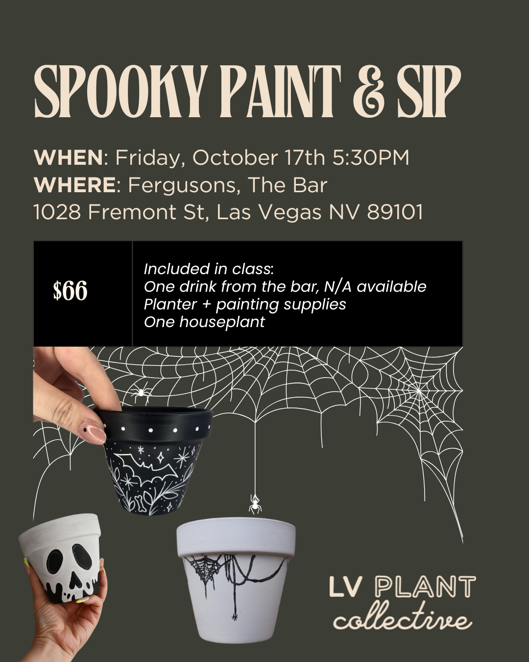 Spooky Paint & Sip