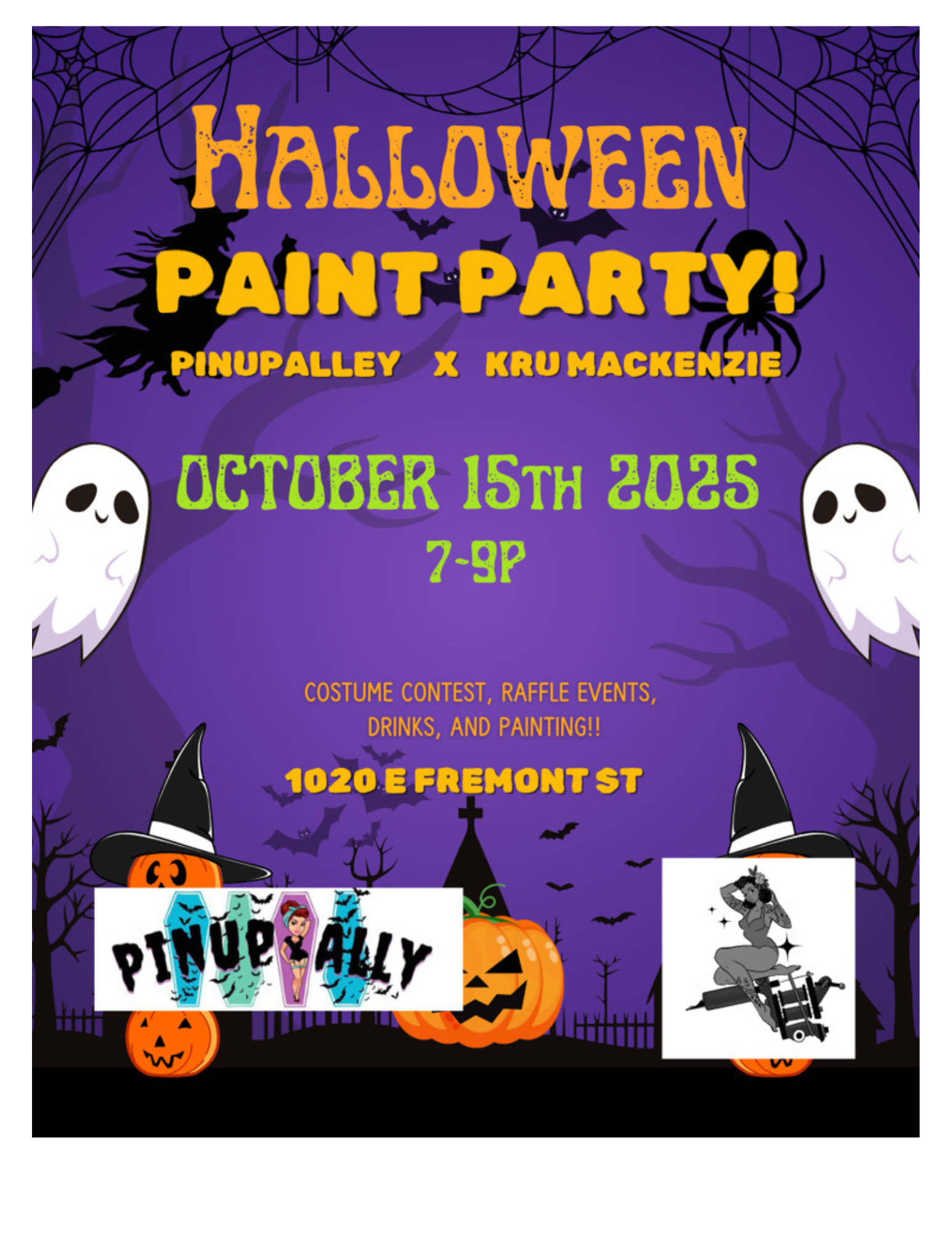 Halloween Paint Party