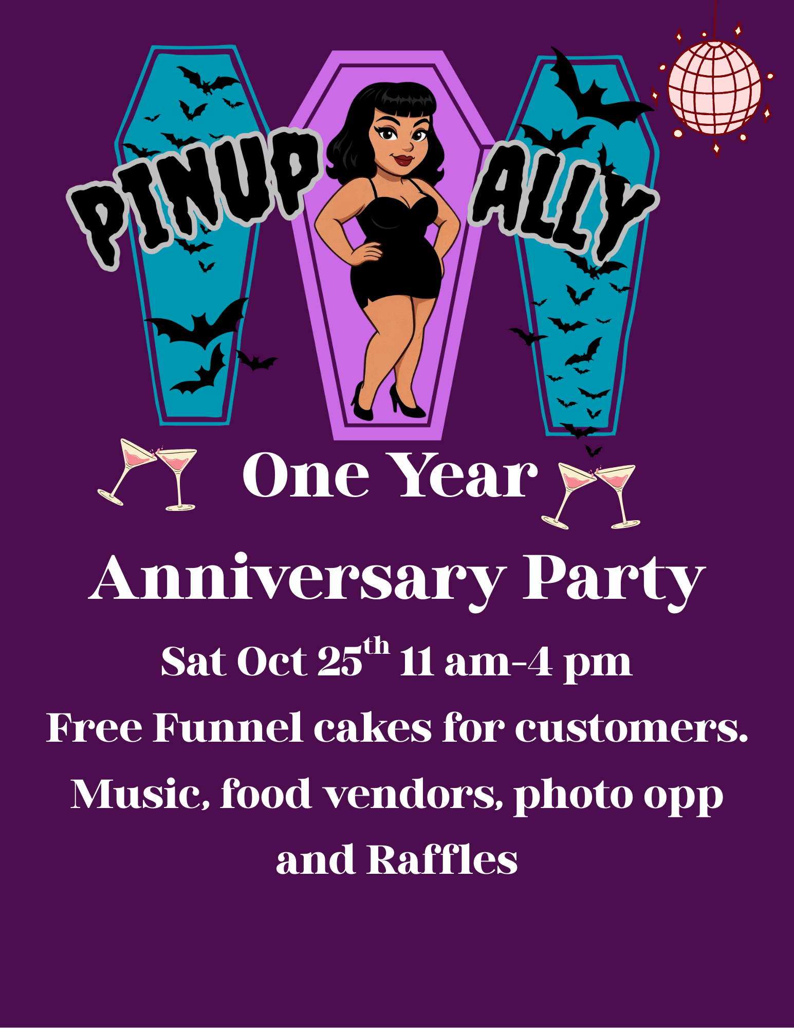 Pinup Ally: 1 Year Anniversary Party