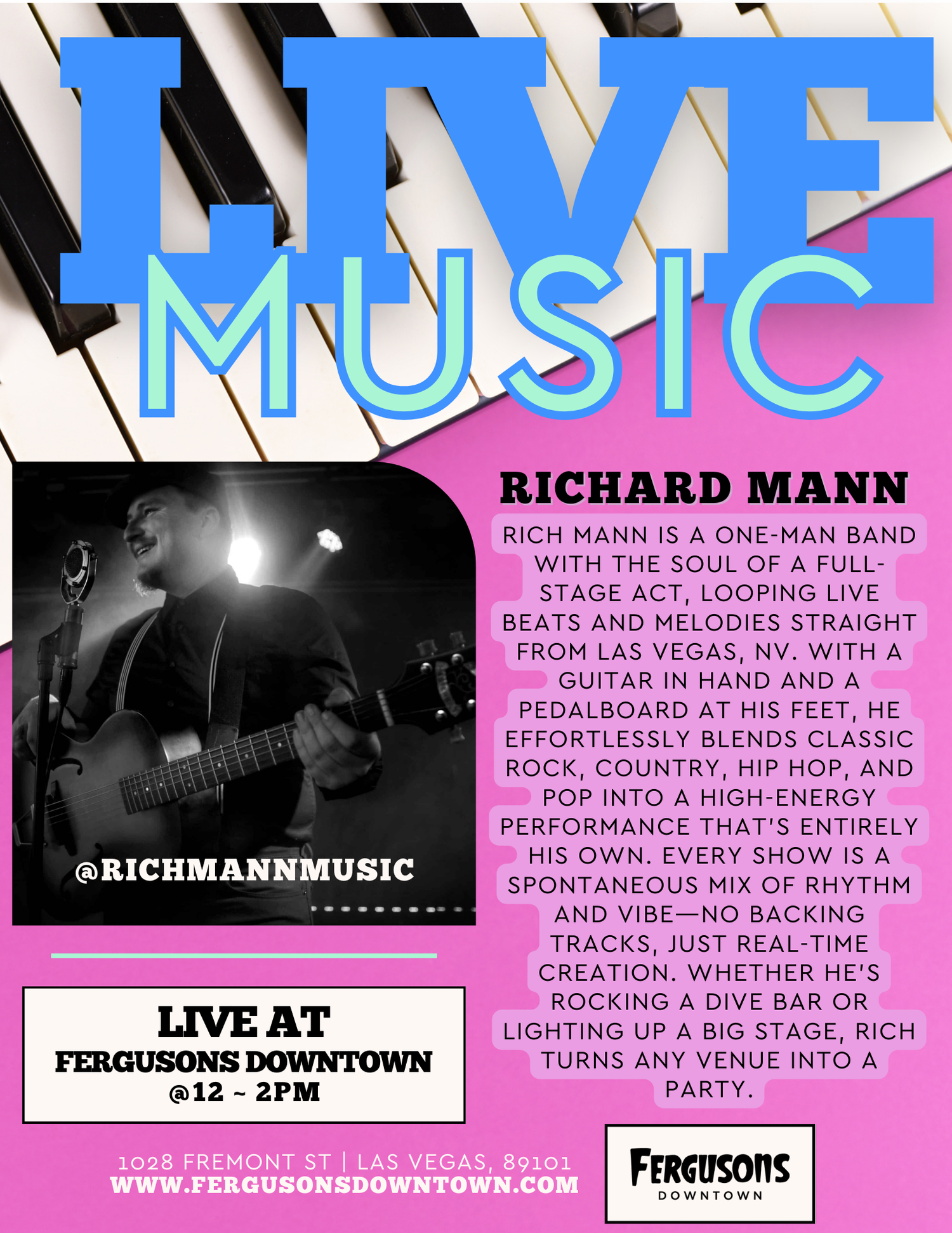 Live Music: Richard Mann