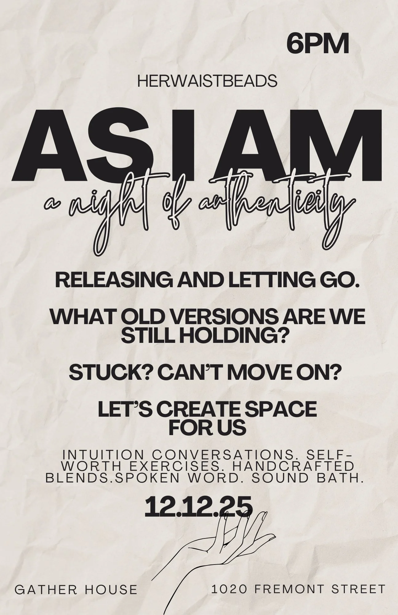 As I Am: A Night of Authenticity