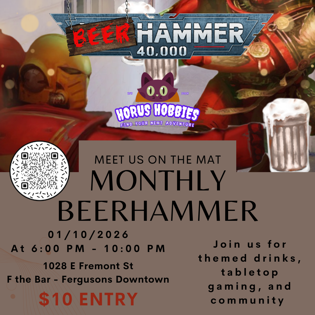 Horus Hobbies: Monthly Beerhammer