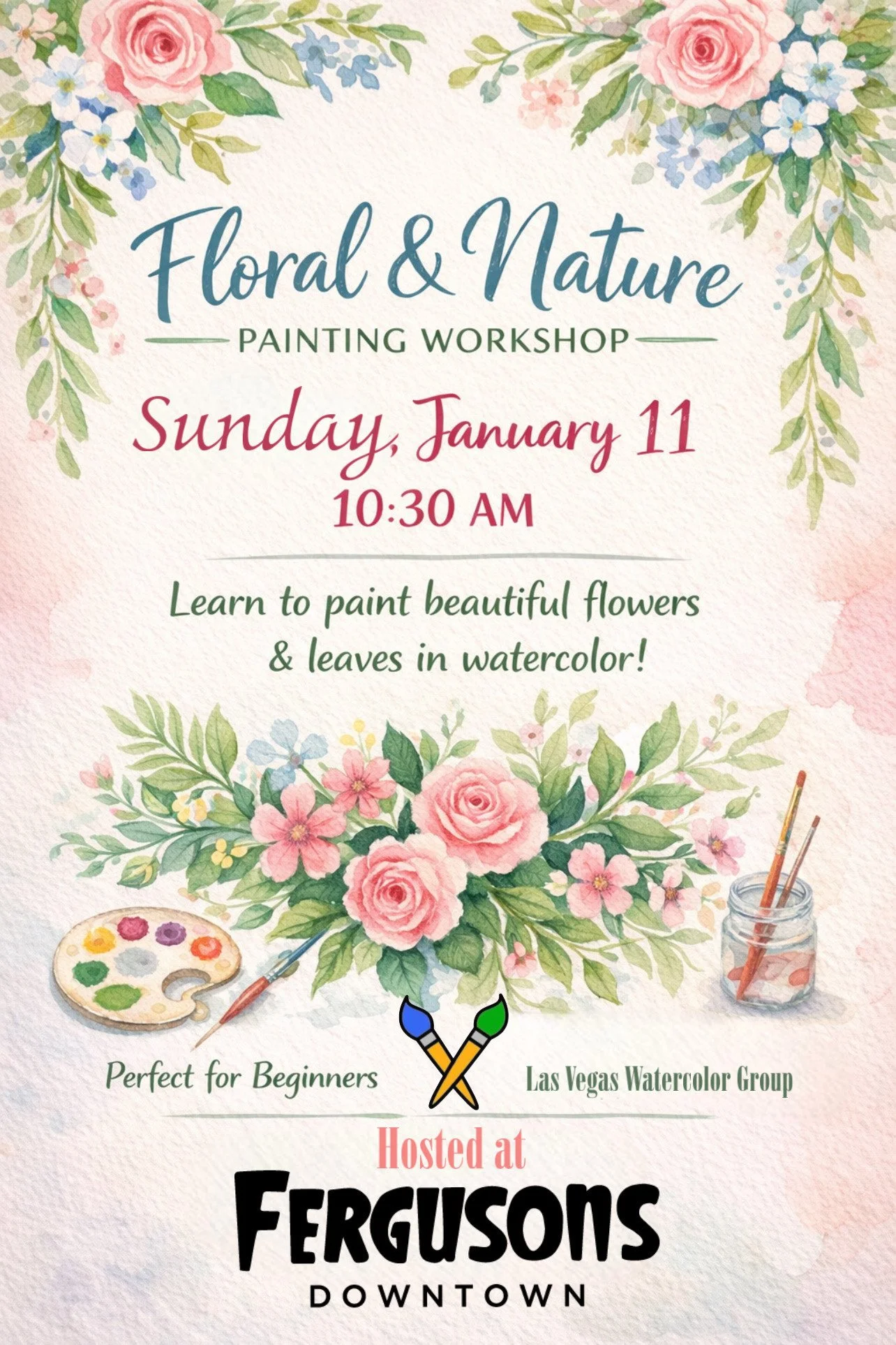 Floral &amp; Nature Painting Workshop