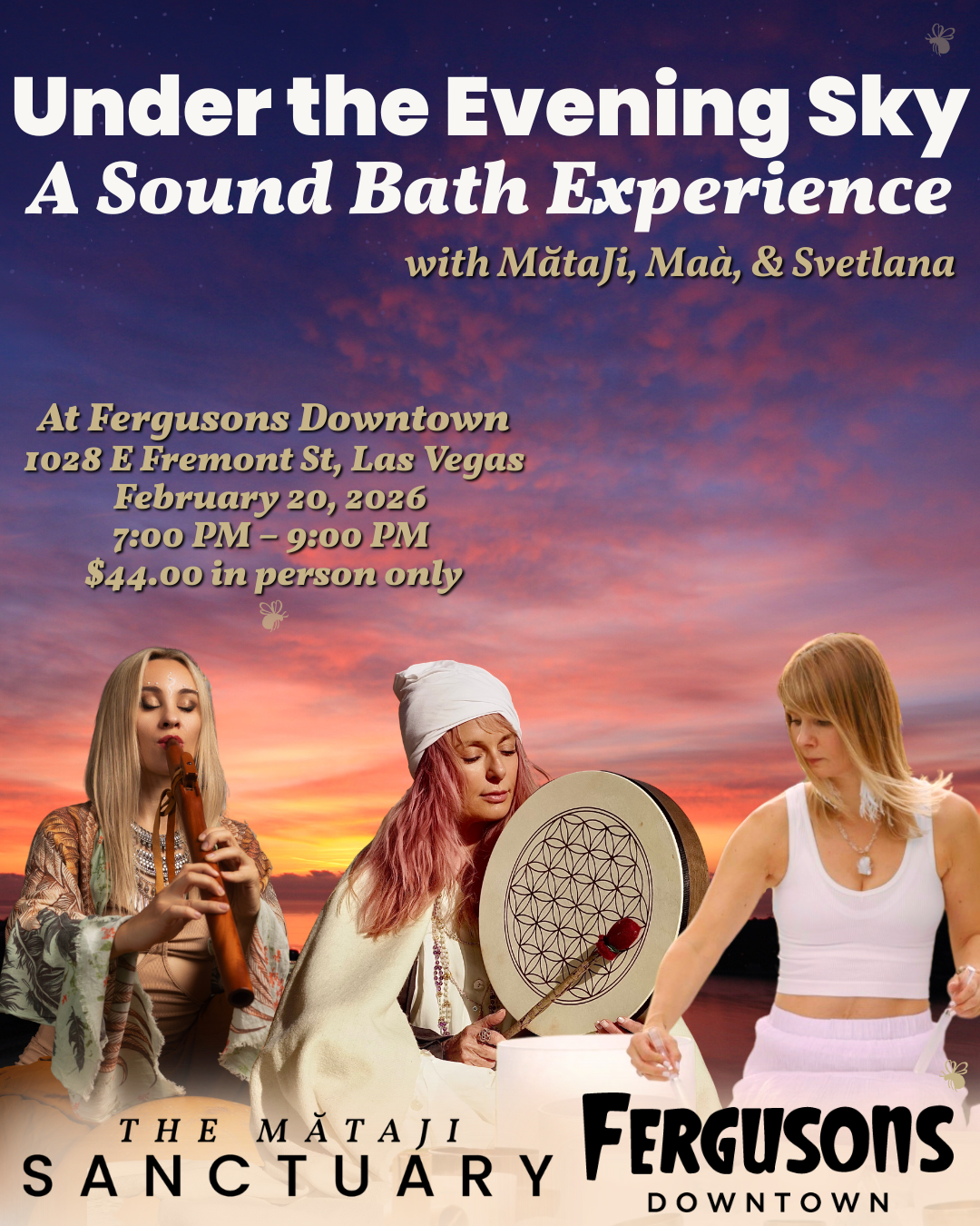 Under the Evening Sky: A Sound Bath Experience