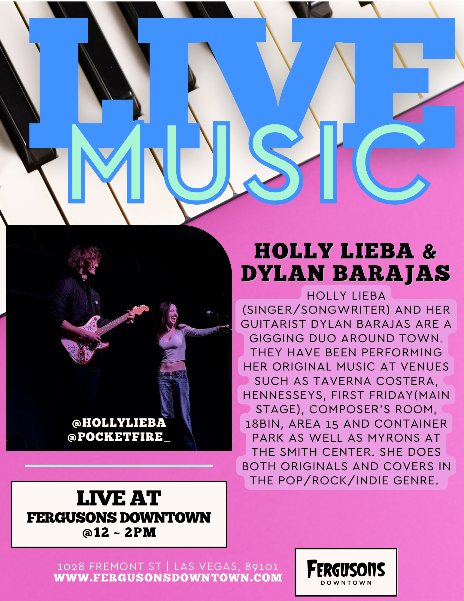 Live Music: Holly Lieba