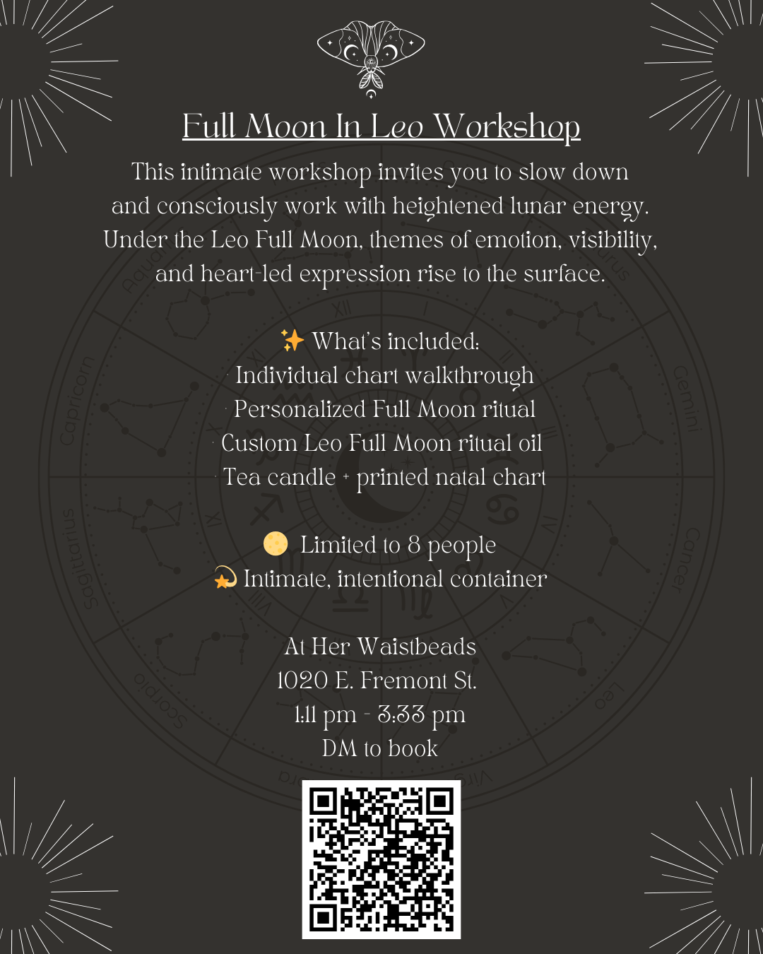 Herwaistbeads: Full Moon in Leo Workshop
