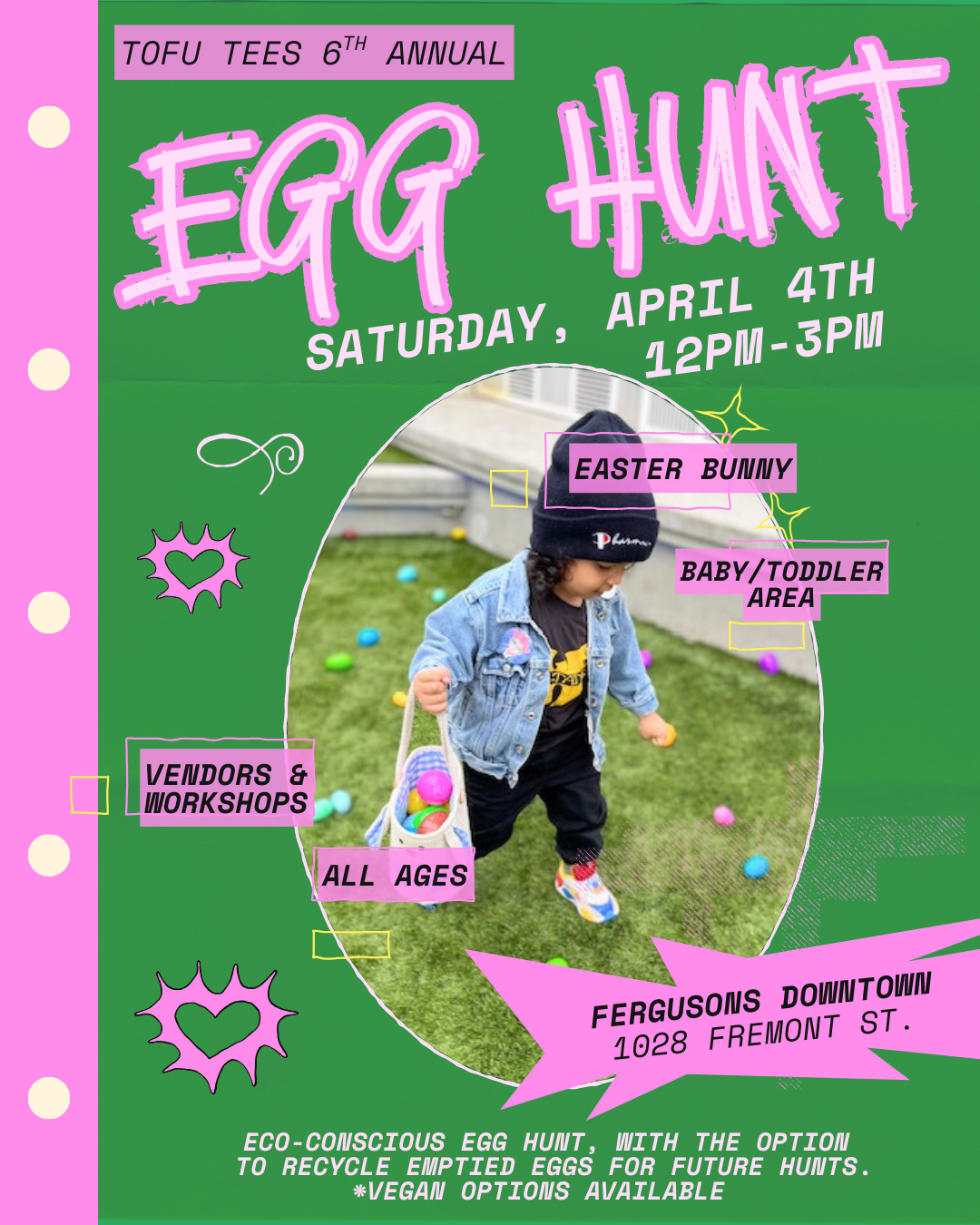 Tofu Tees 6th Annual Egg Hunt