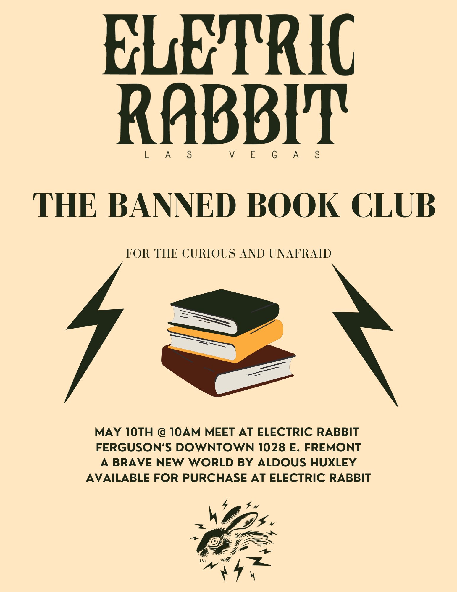 Electric Rabbit: The Banned Book Club