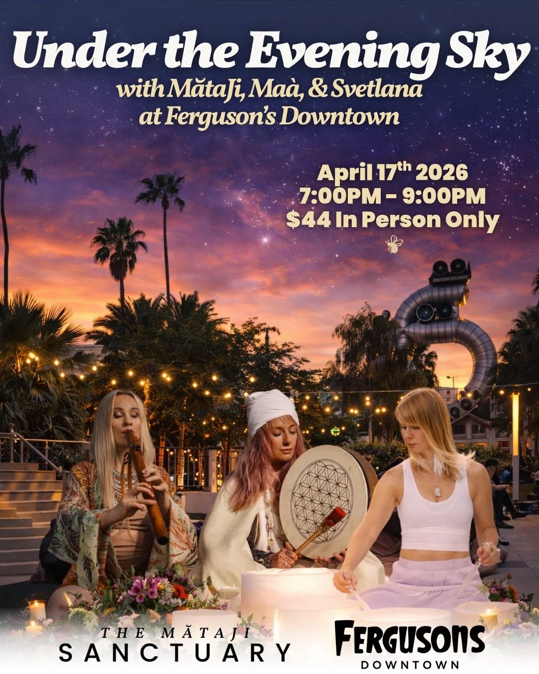 The MataJi Sanctuary: Under the Evening Sky