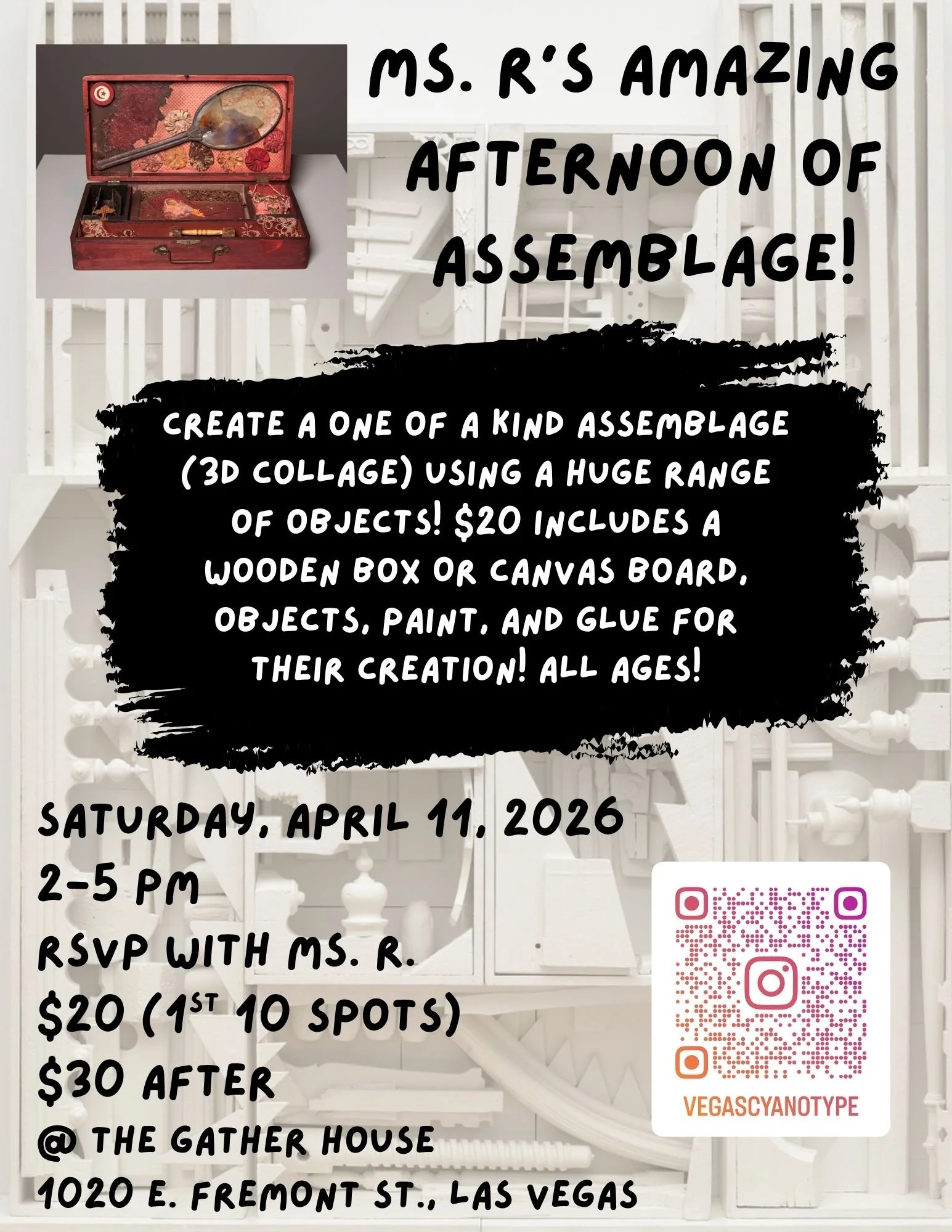 Ms. R’s Amazing Afternoon of Assemblage!