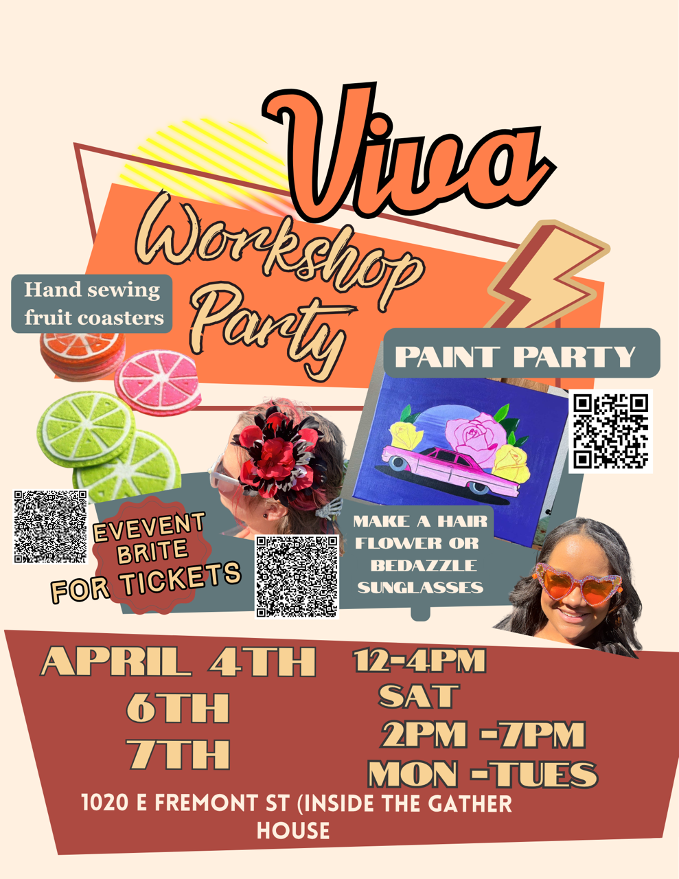 Pinup Ally: Viva Workshop Party