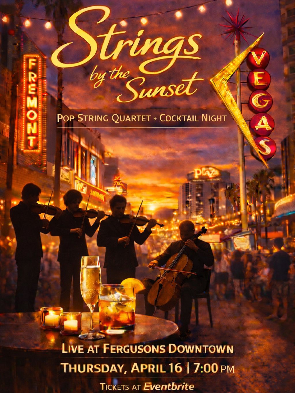 Strings by the Sunset