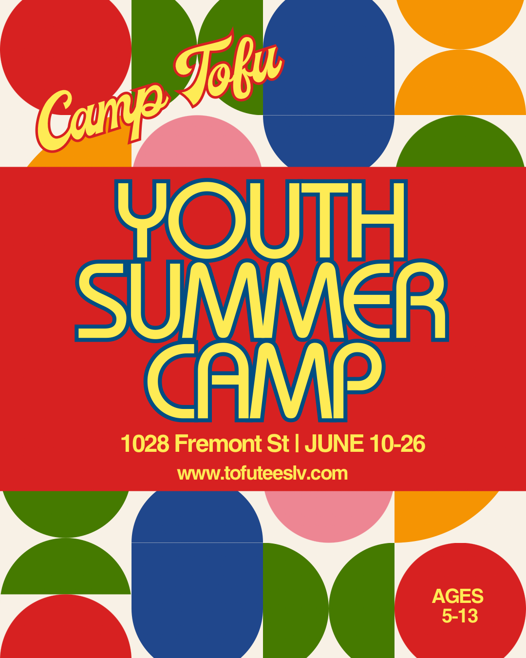 Tofu Tees: Summer Camp
