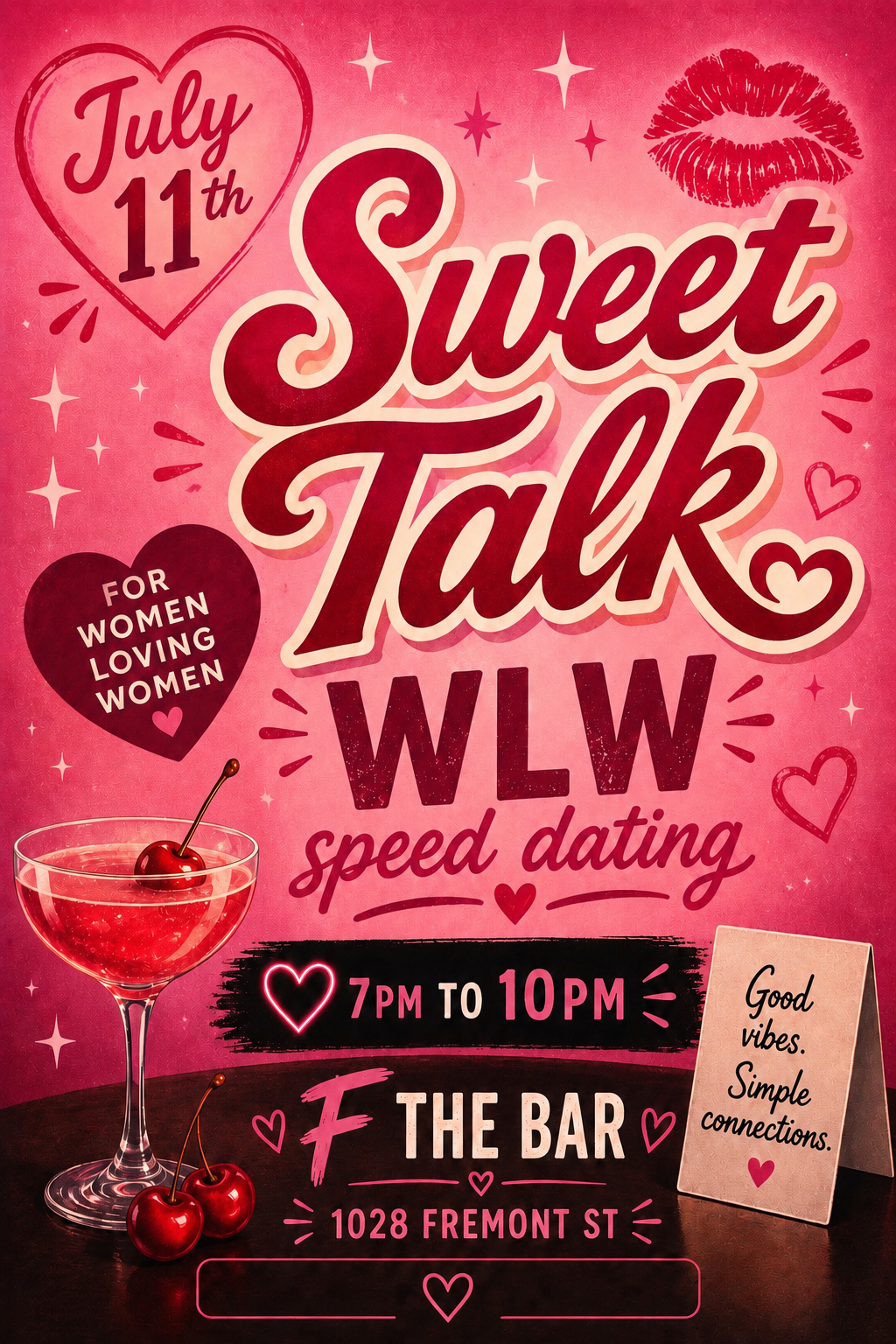 Sweet Talk: Speed Dating For Women Loving Women 