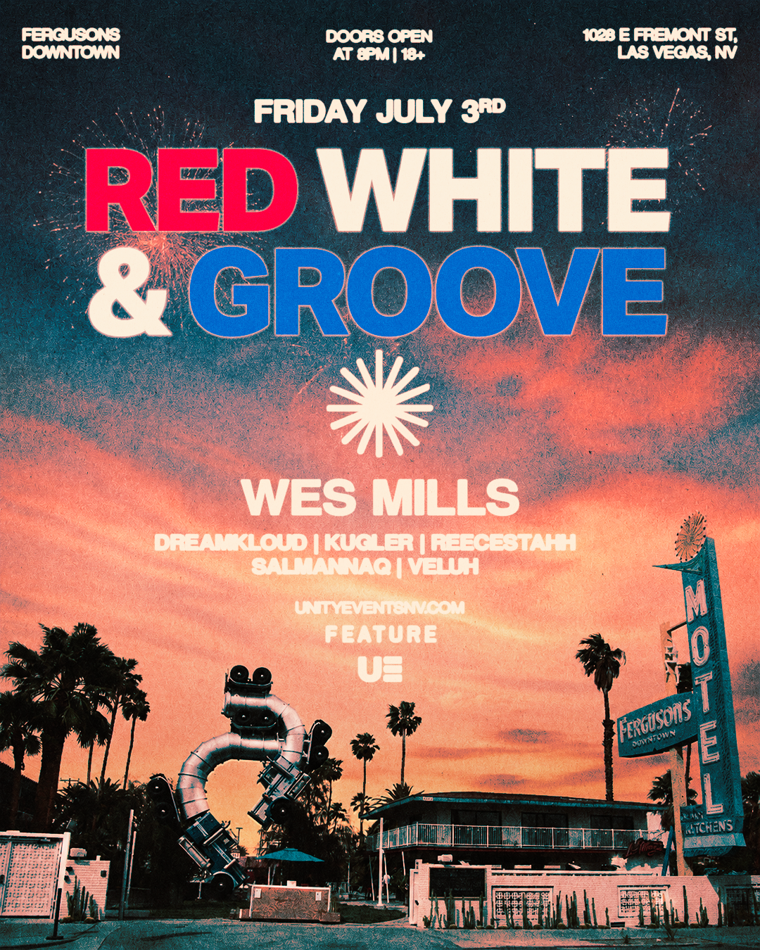 Unity Events Presents: Red, White, &amp; Groove