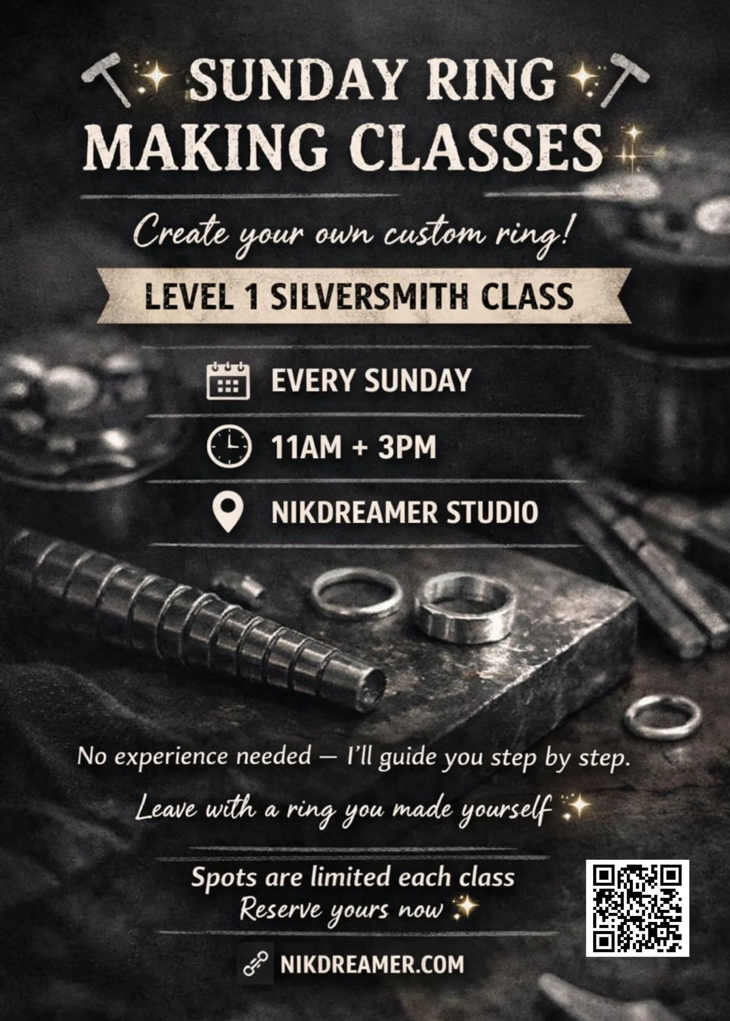 Nikdreamer: Sunday Ring Making Classes