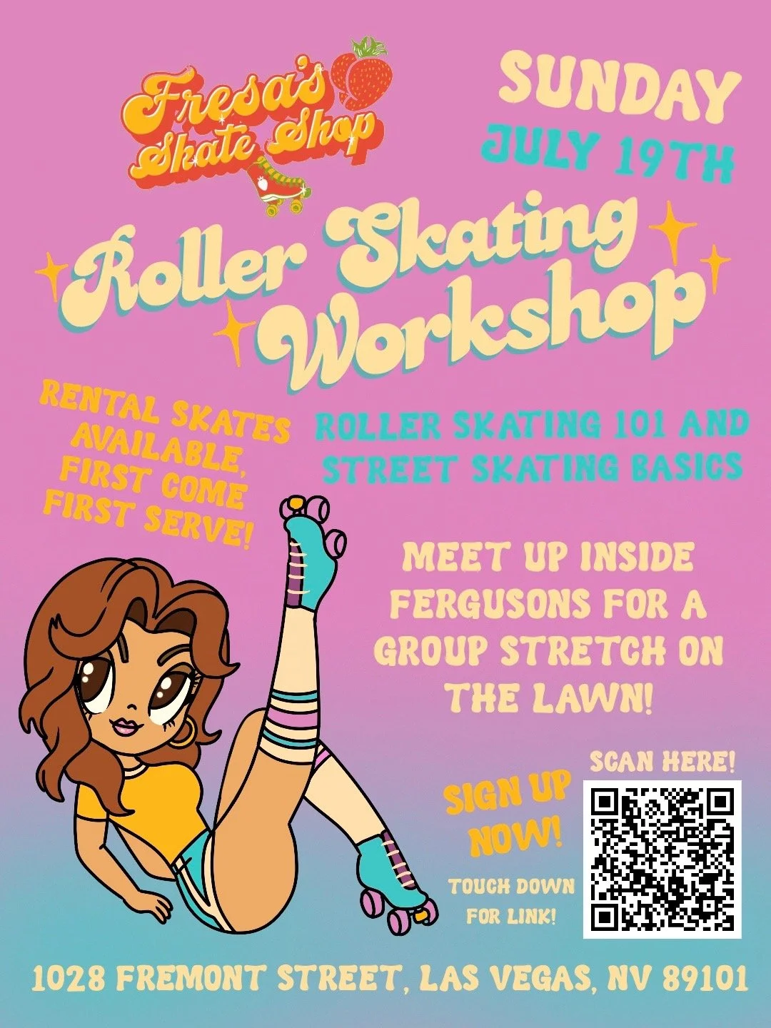Fresa’s Roller Skating Workshop