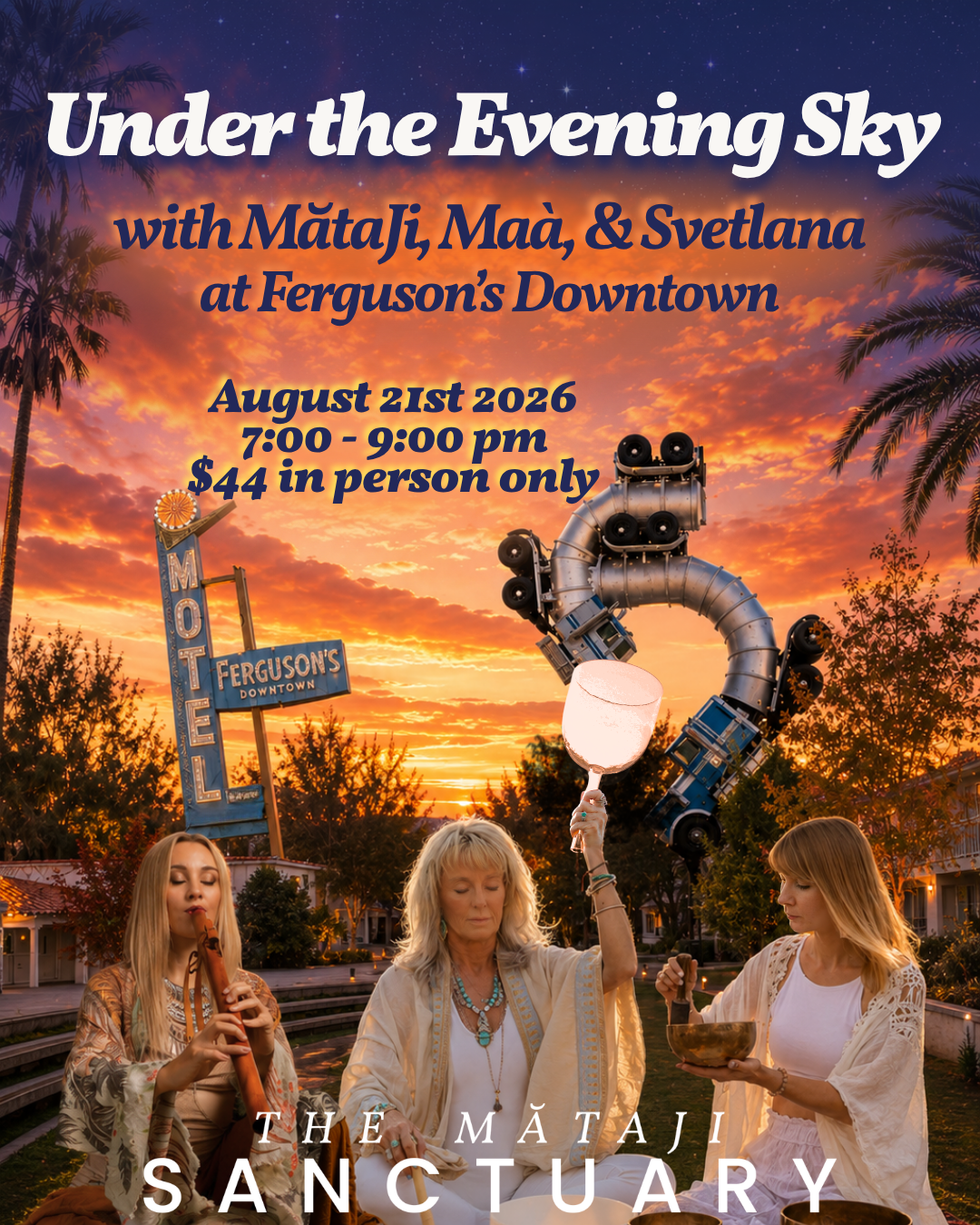 Under the Evening Sky: A Sound Bath at Fergusons Downtown
