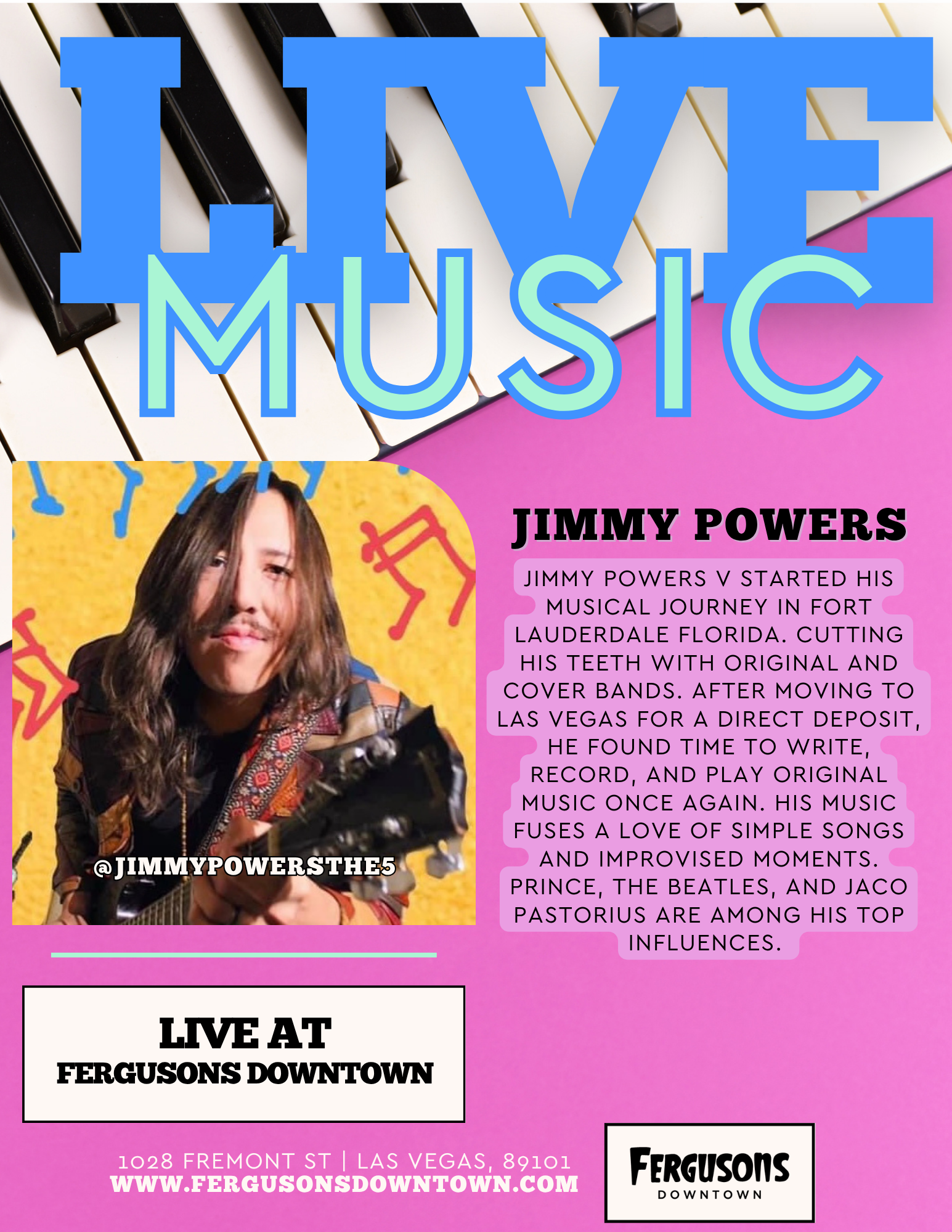 Live Music: Jimmy Powers