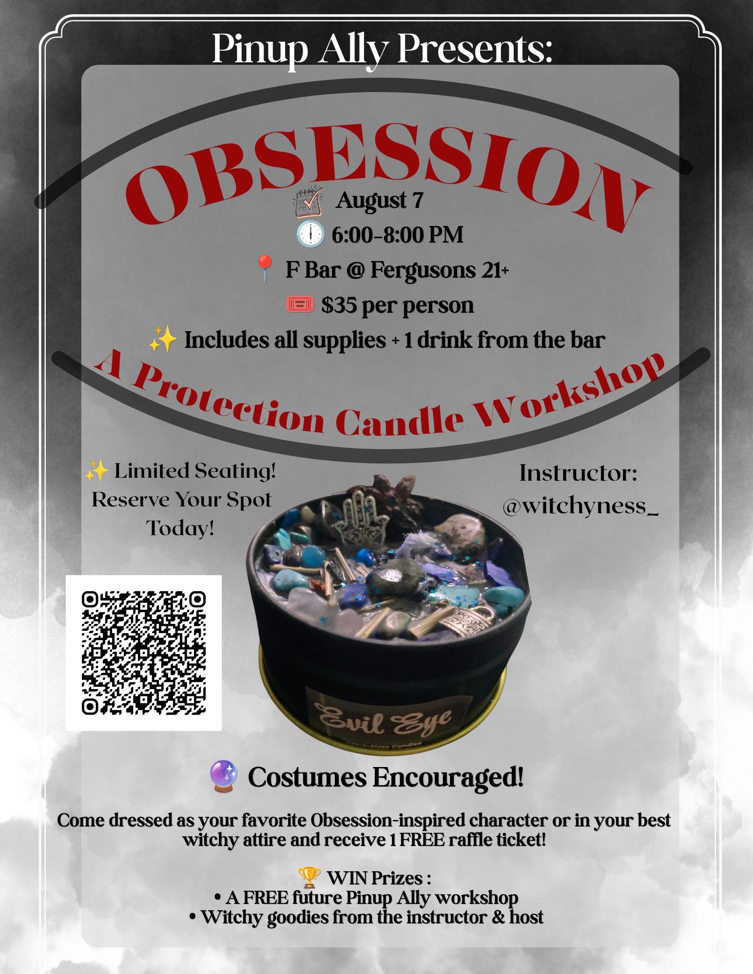 Pinup Ally: Protection Candle Workshop