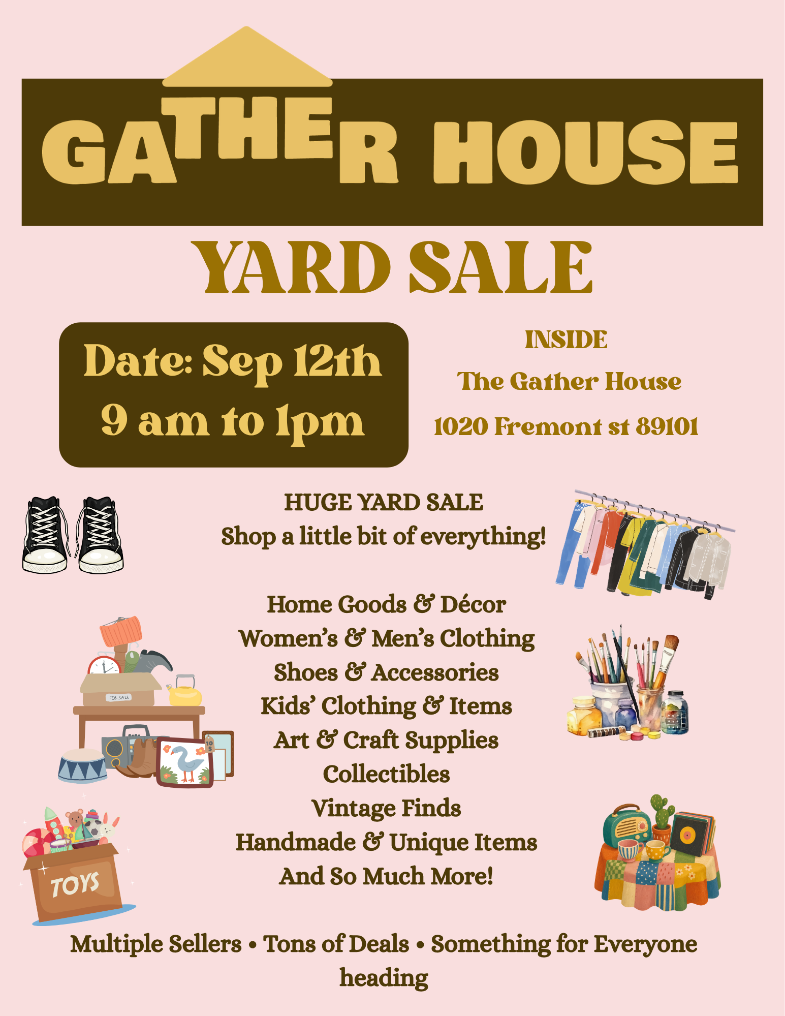 The Gather House Yard Sale