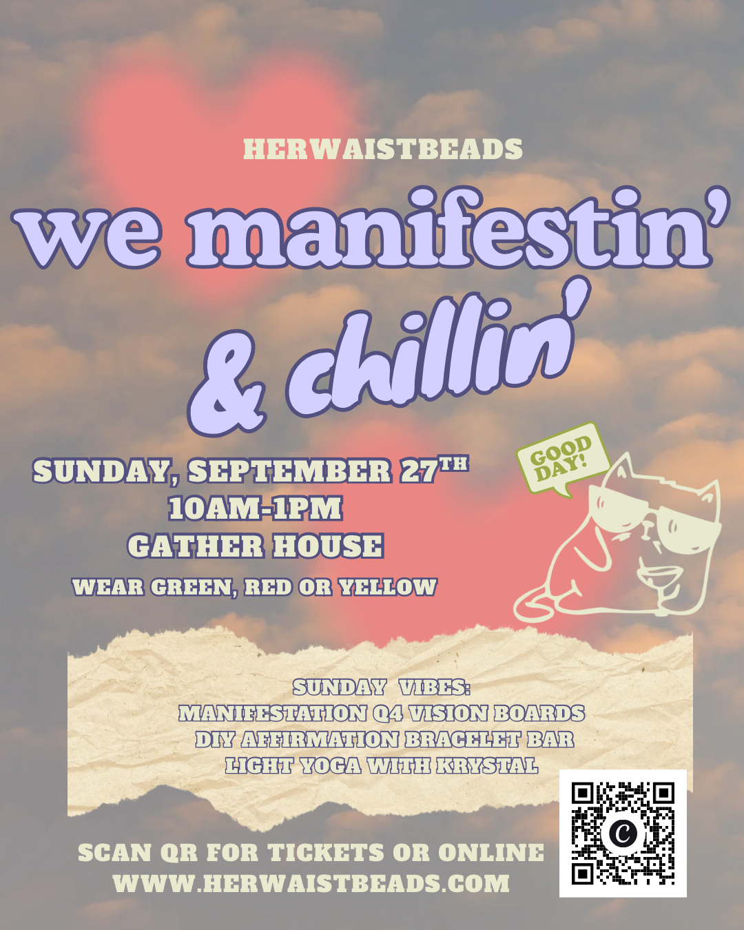 HerWaistBeads: We Manifesetin’ &amp; Chillin