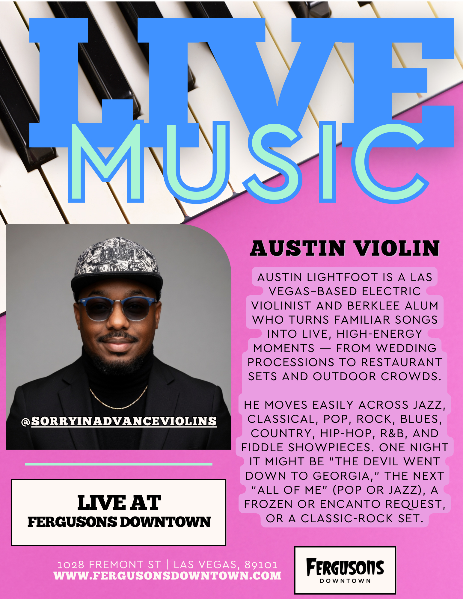Live Music: Austin Violin