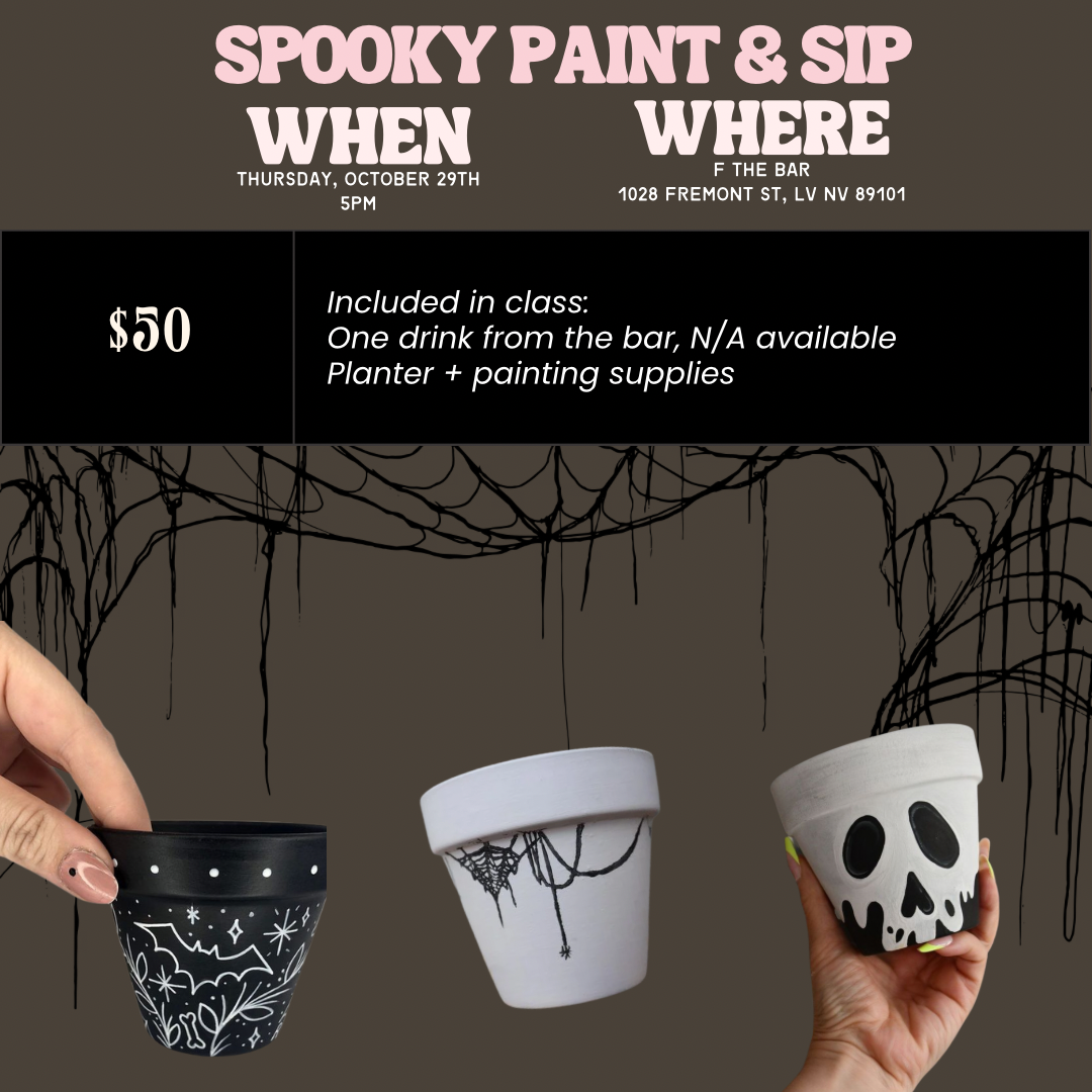 LV Plant Collective: Spooky Paint &amp; Sip
