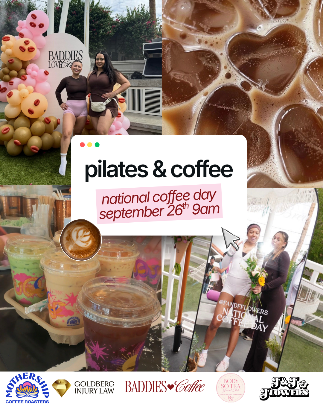 Baddies Love Coffee: Pilates &amp; Coffee