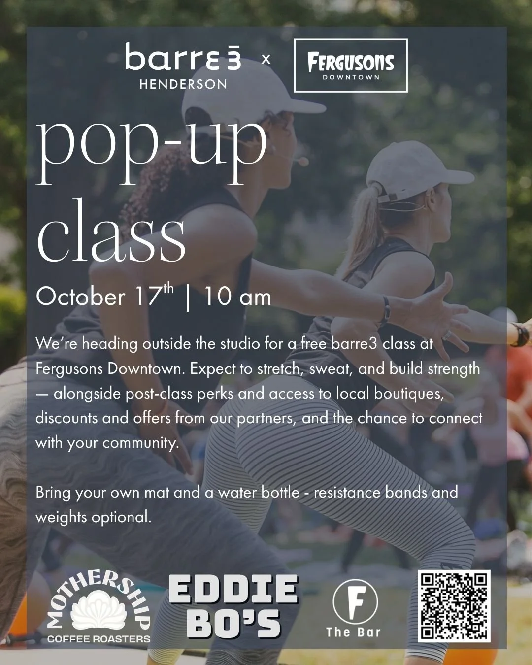 Barre3 Henderson: Pop-Up Class