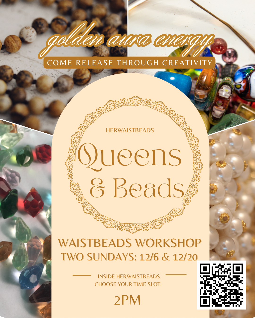 HerWaistBeads: Queens &amp; Beads Workshop