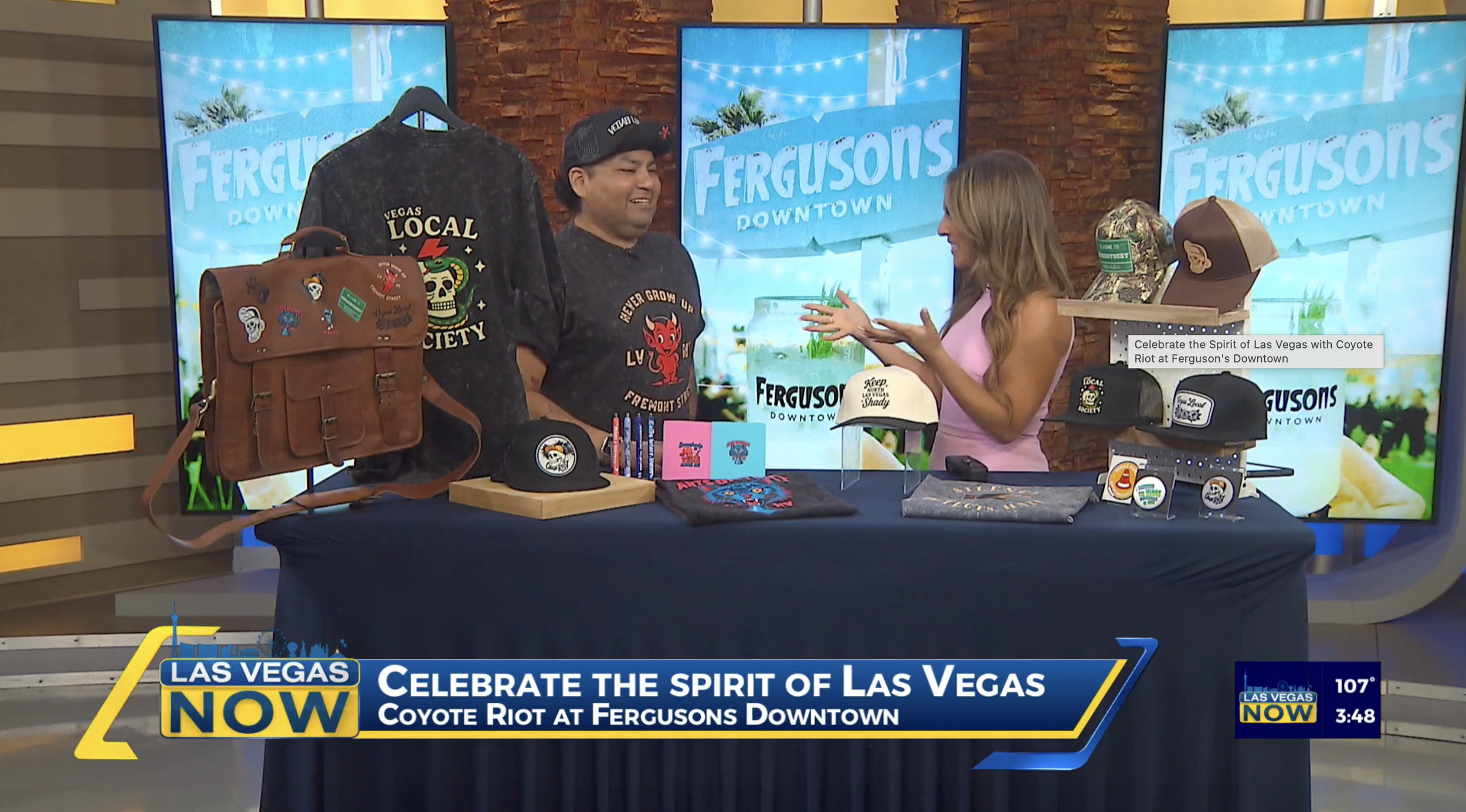 8/6/26 - Celebrate the Spirit of Las Vegas with Coyote Riot at Ferguson’s Downtown