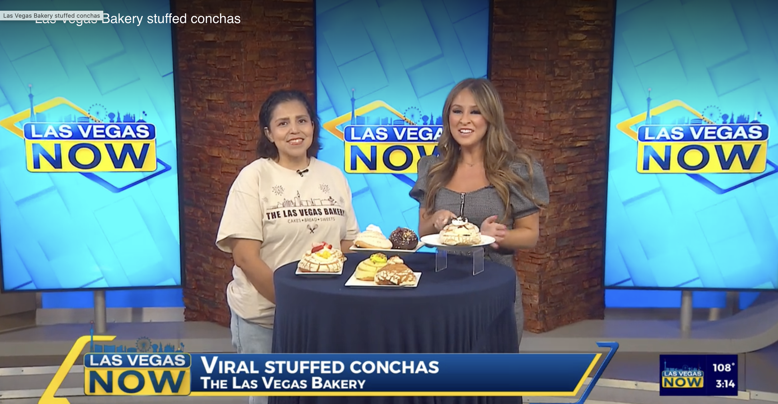 7/24/26 - Viral stuffed conchas make Las Vegas NOW debut