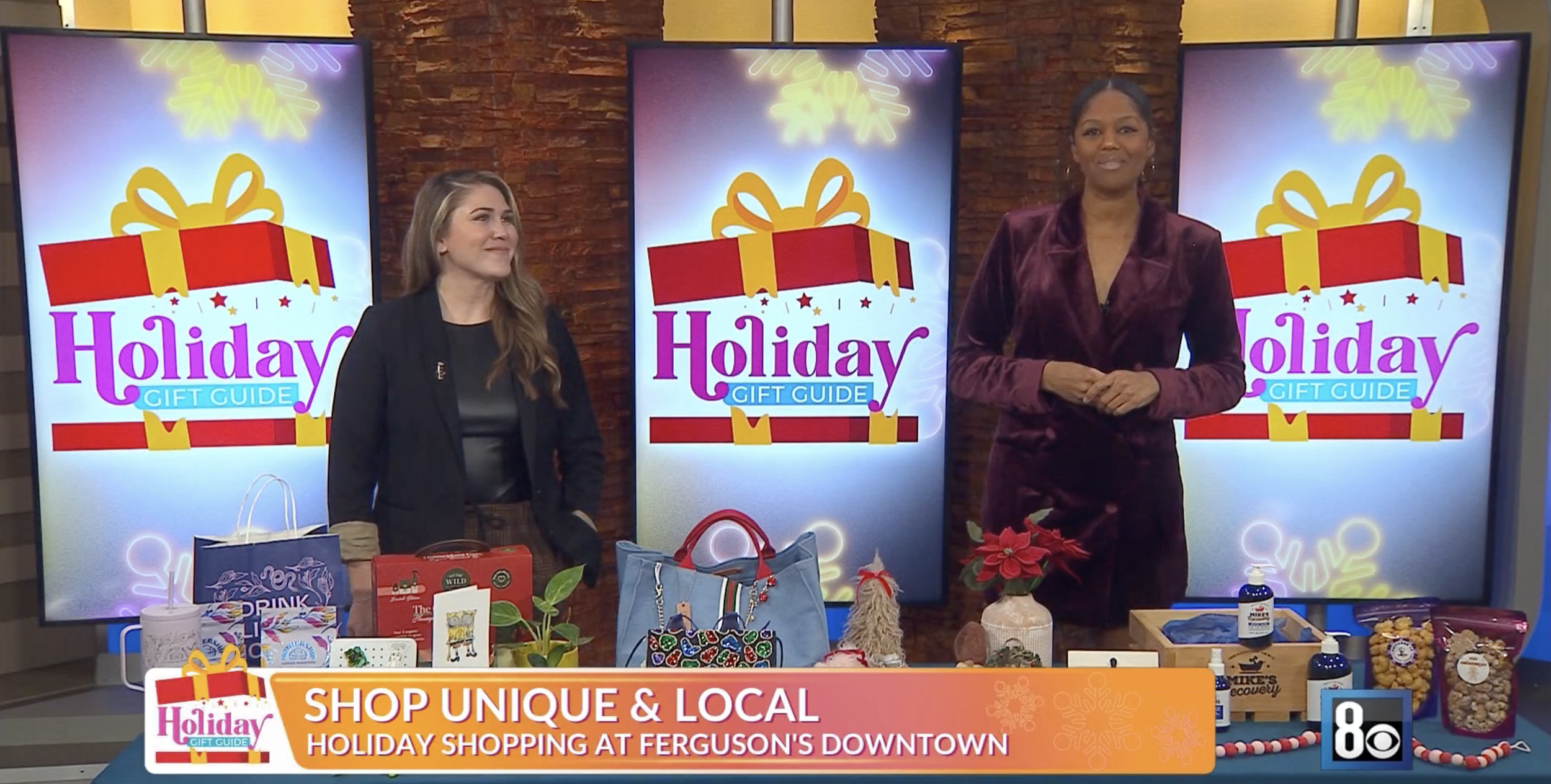 11/27/2024: Holiday Shopping at Fergusons Downtown - You can find unique gifts while supporting local small businesses. General Manager Tori Fangman joins Las Vegas Now with her holiday gift guide from Fergusons Downtown…