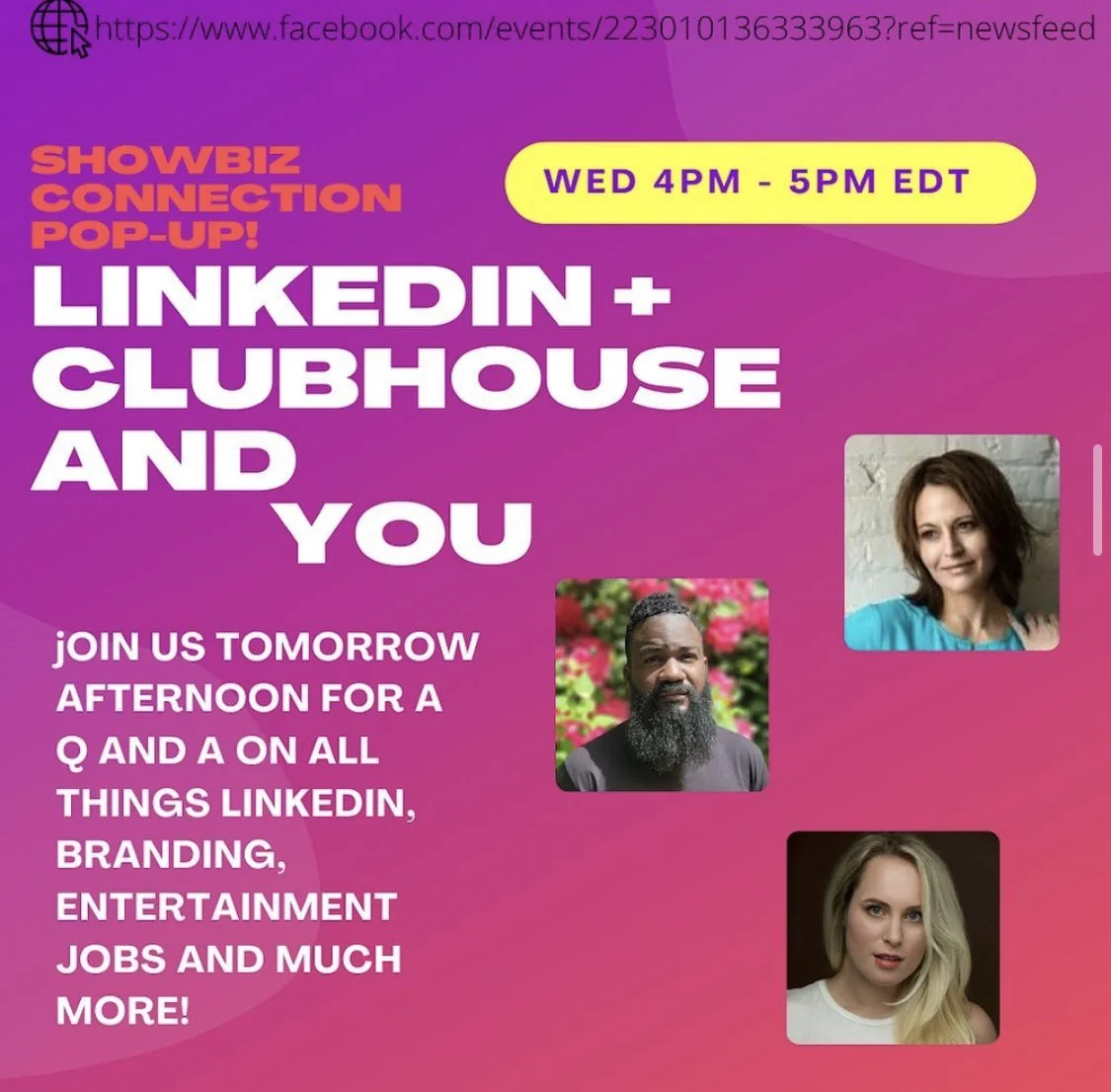 Showbiz Connection Pop-Up Q&amp;A