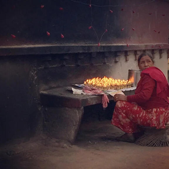 on the road in nepal