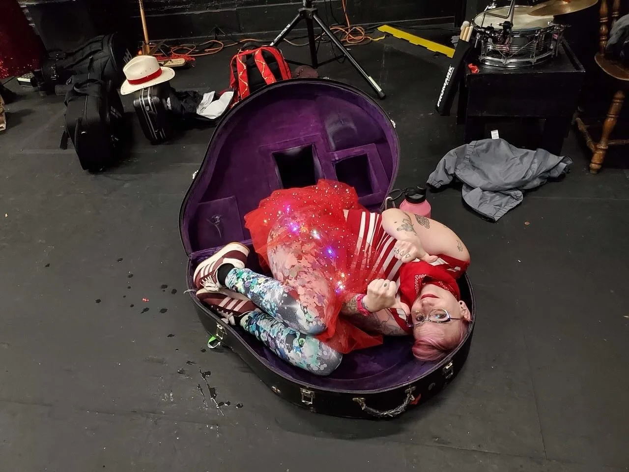 Time for a restorative Sousa Nap after a strenuous weekend of glorious HONKING and PRONKING. 
@pronkfest @honkfest 
📷 Chris Truszkowski