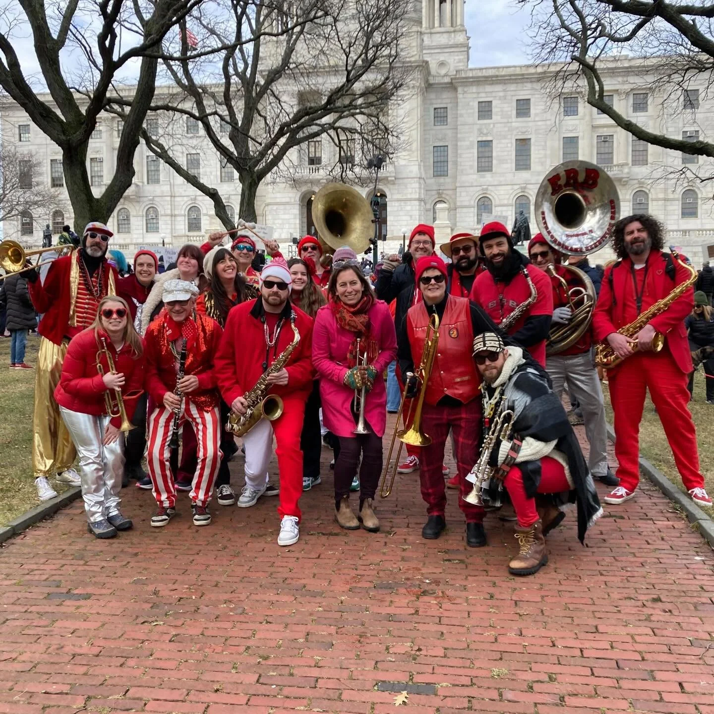 Every day that we turn out and raise our voices for the rule of law and for the power of the people is a good day for democracy. 

Thank you @indivisiblerhodeisland! Thank you, @indivisiblemetrori! Thank you, Providence!