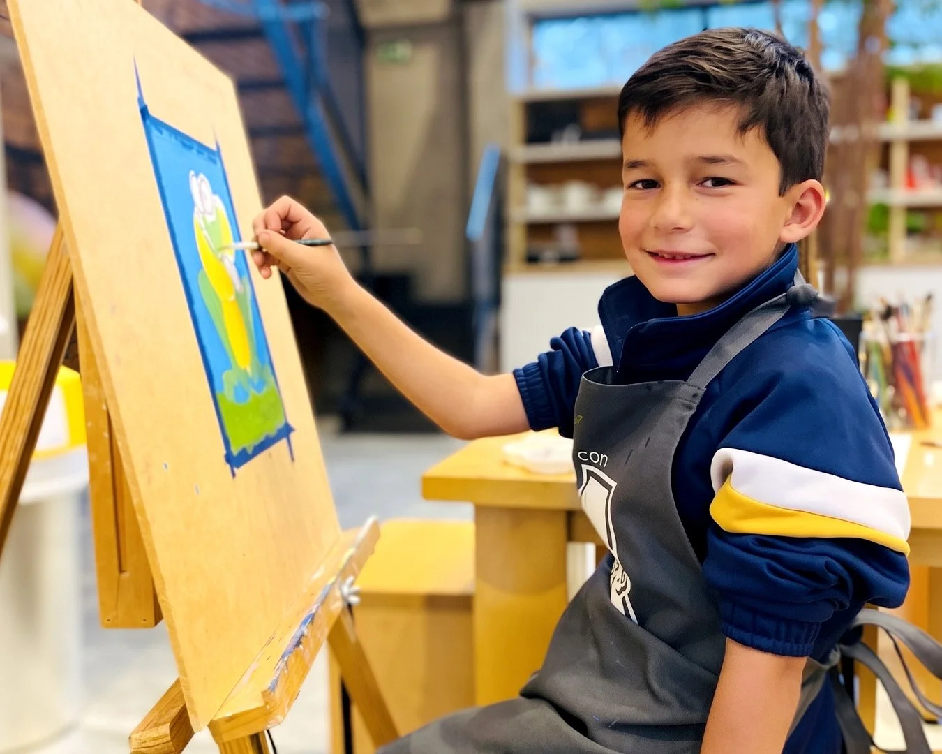 Pintura y Grabado para niños (6–12 años)