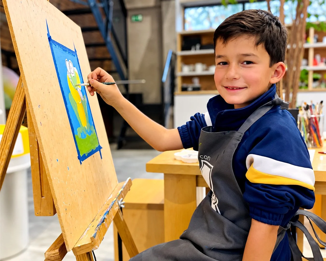 Pintura y Grabado para niños (6–12 años)
