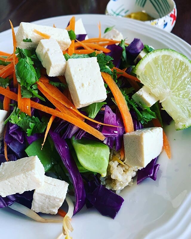The world 🌎 is a colorful 🌈 place...especially our food! The playful pink of watermelon, the crisp green of asparagus, the deep blue of blueberries, the bright orange of a cooked sweet potato. Adding a variety of color to your plate means adding mo
