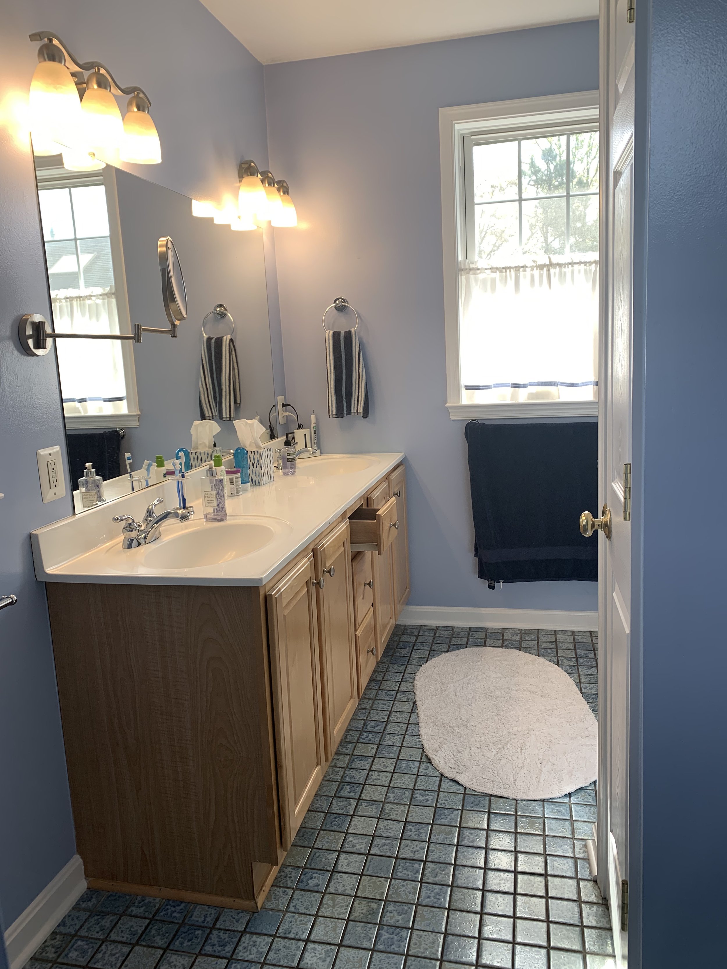   Master Bathroom - Before Photo  