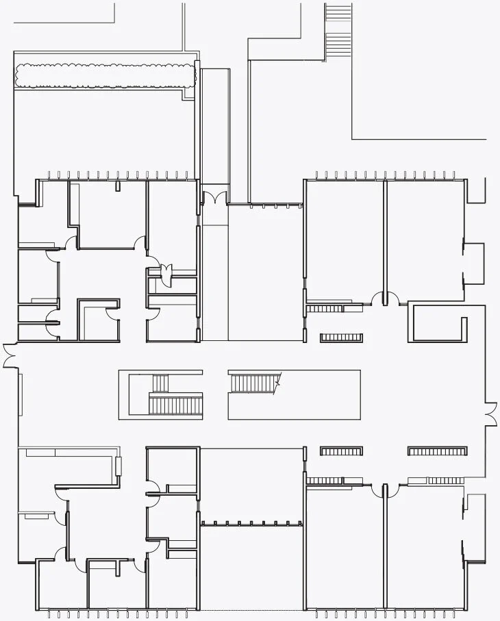 A top drawing of the York House Senior School