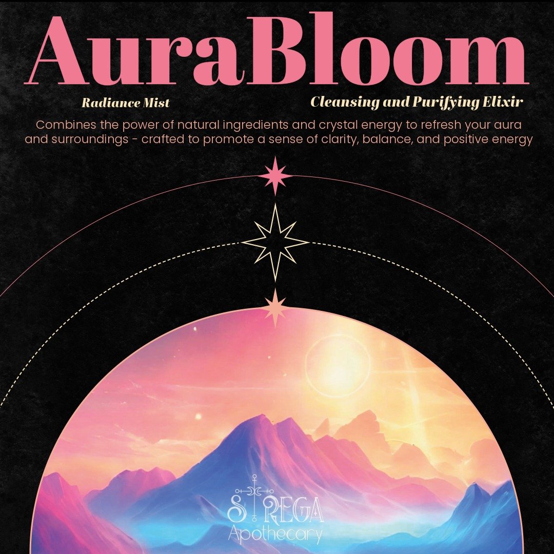 After the celestial spectacle of the recent solar eclipse, there's no better time to cleanse and rejuvenate your aura than with AuraBloom Radiance Mist. This magical elixir is a harmonious blend of natural ingredients and crystal energy, carefully cr