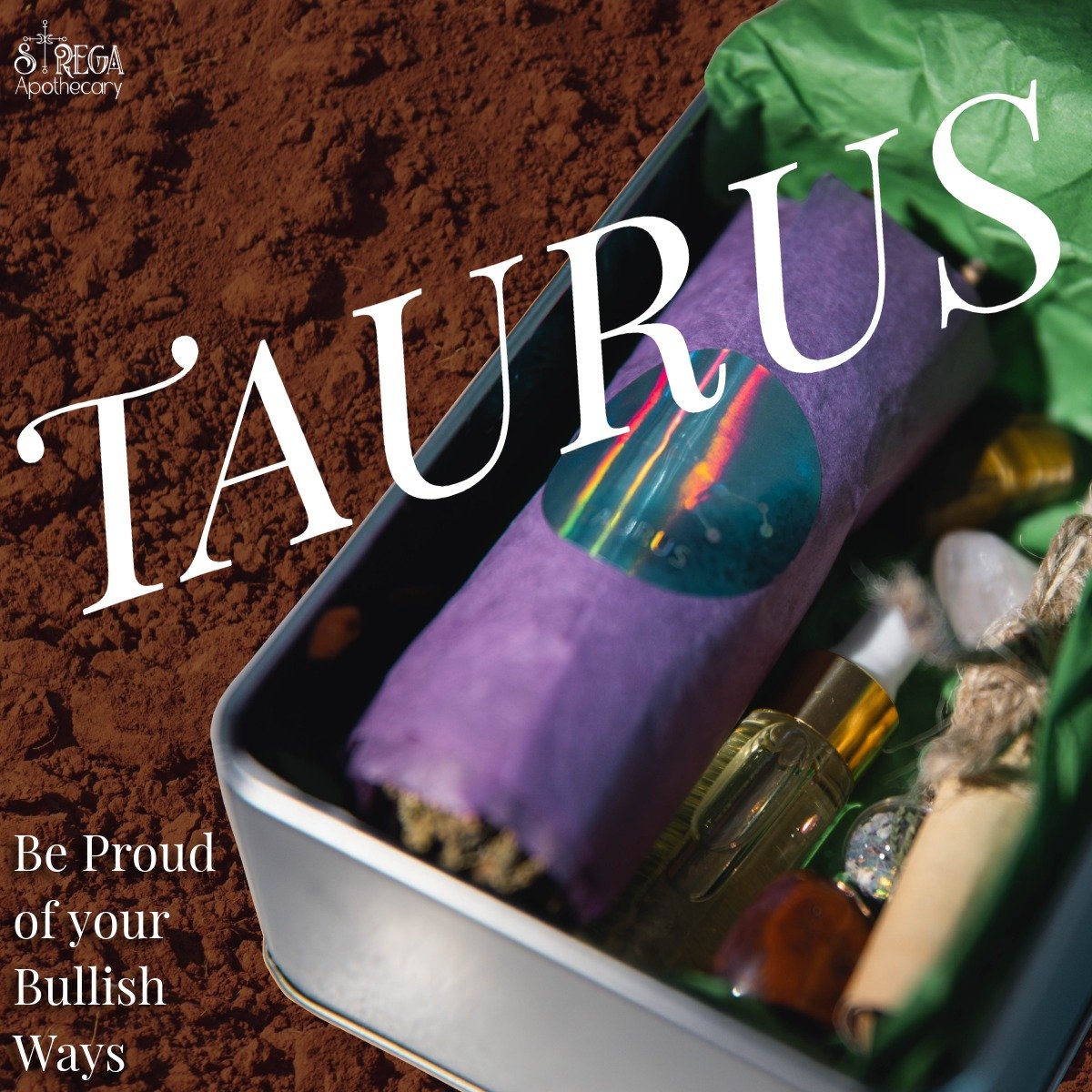 Charge into the celestial wonders of the Bull with our exclusive Taurus Zodiac Boxes!  A world of indulgence with handpicked items that resonate with your grounded nature.

 #stregaapothecary #zodiac #aesthetic #centralflorida #apothecary #astrology 