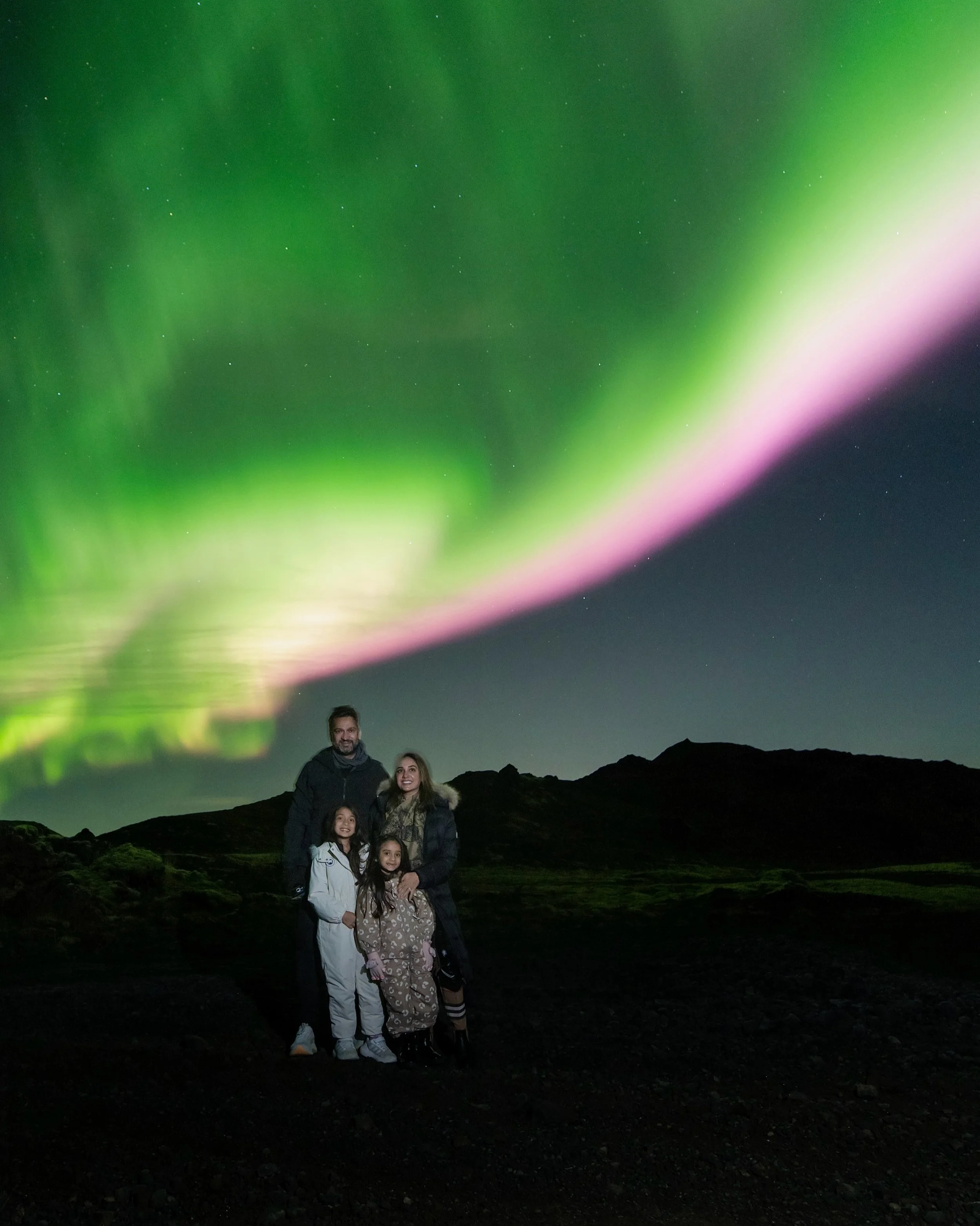 On the night of October 5th 2026, I took this amazing family from South Africa out on an aurora hunt, and we were treated to one of the best shows of the season so far.

We were in the &Ouml;lfus area, and by around 22:00 the sky completely exploded.